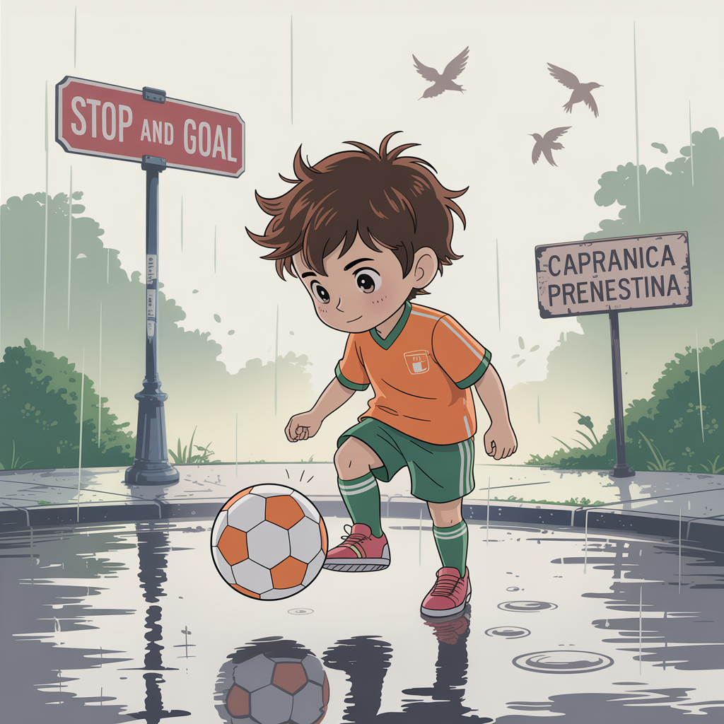 Street Soccer illustrazione